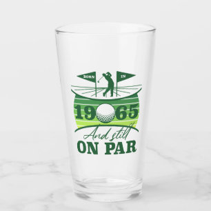 1965 60th Birthday Golf Humour Glass