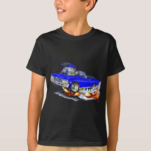 1965-66 Impala Blue Convertible T-Shirt (Front)