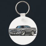 1965-66 Impala Grey Car Key Ring<br><div class="desc">Keychain Template</div>