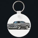 1965-66 Impala Grey Car Key Ring<br><div class="desc">Keychain Template</div>