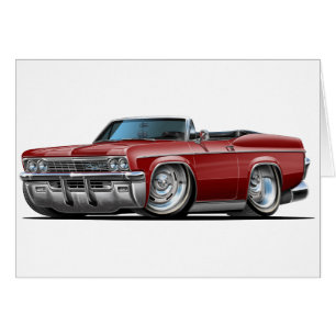 1965-66 Impala Maroon Convertible