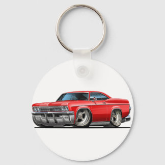 1965-66 Impala Red Car Key Ring