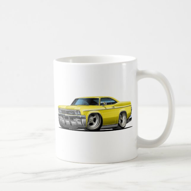 1965-66 Impala Yellow Car Coffee Mug (Right)