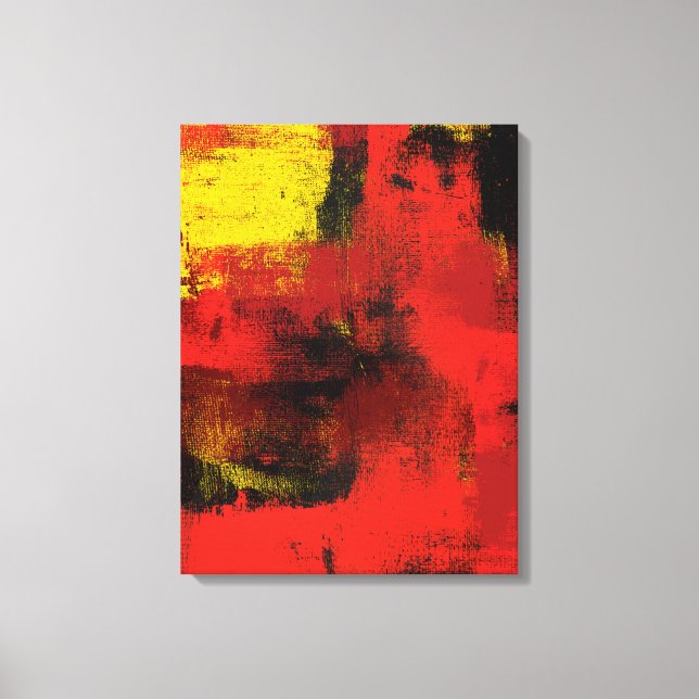 1965 Abstract Canvas Print (Front)