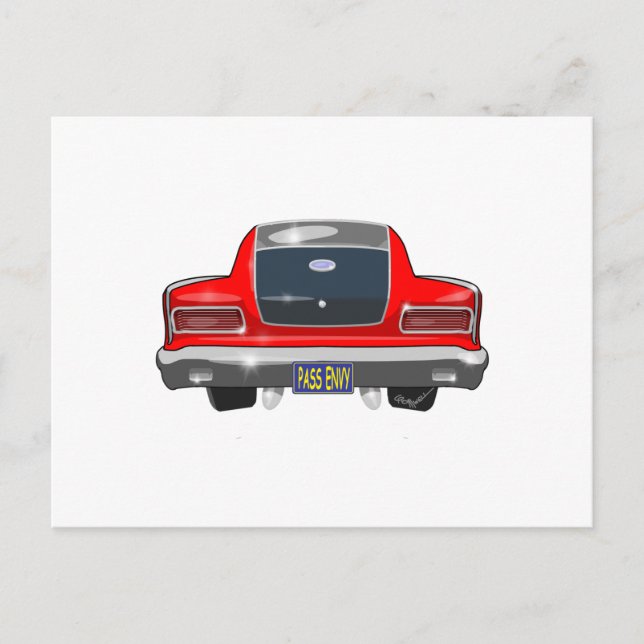 1965 AMC Rambler Marlin Postcard (Front)