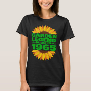 1965 Birthday & Vintage 1965 Garden Legend Made In T-Shirt