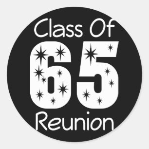 1965 Class Reunion Stickers