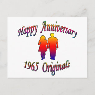 1965 Couple Postcard