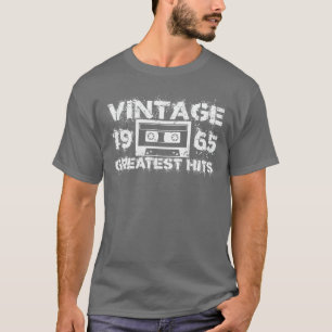 1965 Greatest Hits Vintage White T-Shirt