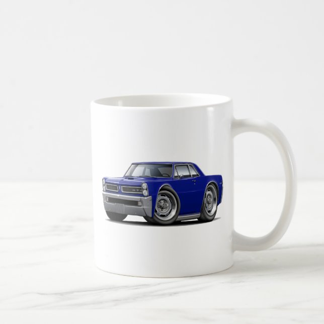 1965 GTO Dark Blue Car Coffee Mug (Right)