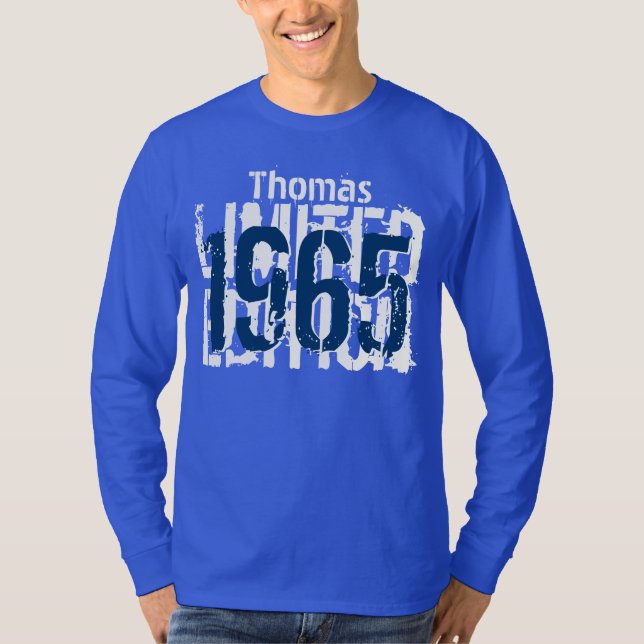 1965 Limited Edition 50th Birthday Gift Tee (Front)