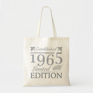 1965 Limited Edition 60th Birthday Tote Bag