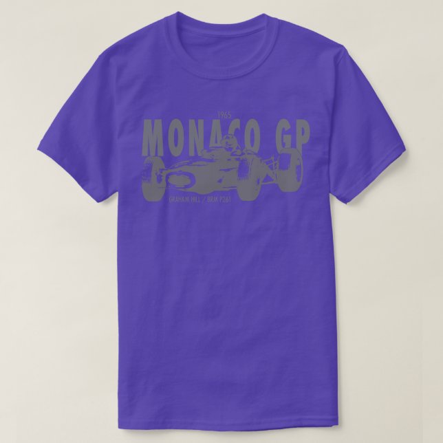 1965 Monaco GP Graham Hill T-Shirt (Design Front)