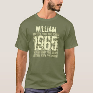 1965 or Any Year Rocks 50th Birthday Gift V2D T-Shirt