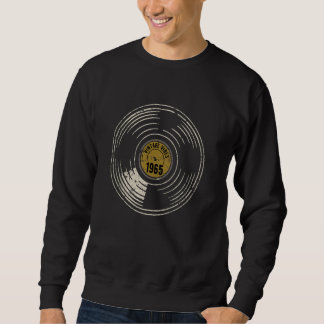 1965 Retro Birthday Anniversary Vintage Style Reco Sweatshirt