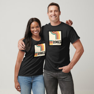 1965 Retro Stripe Vintage T-Shirt