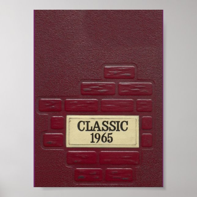 1965 Yearbook Poster (Front)