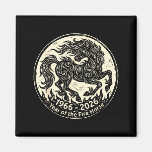 1966 2026 year of the fire horse chinese zodiac196 magnet