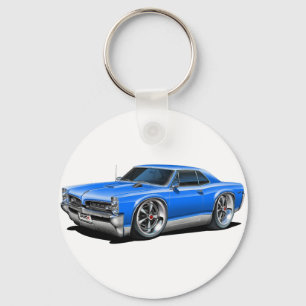 1966/67 GTO Blue Car Key Ring