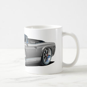 1966/67 GTO Silver Car Coffee Mug