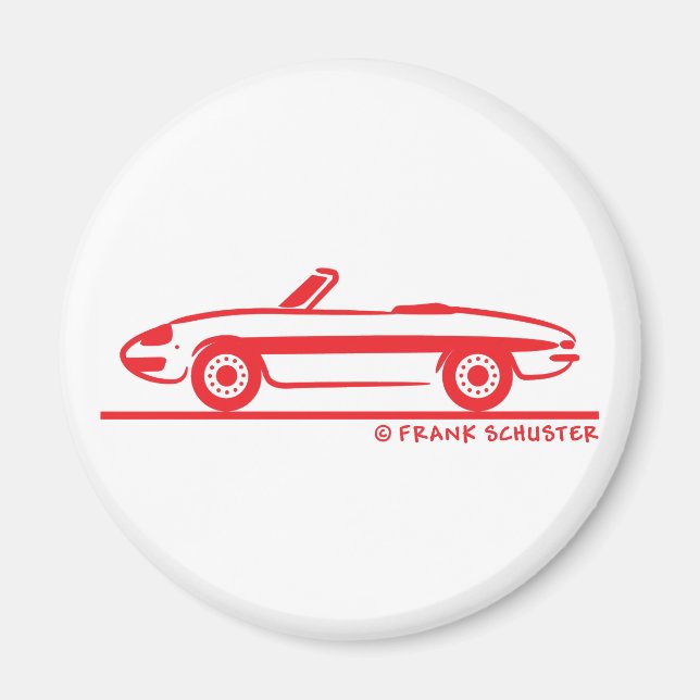 1966 Alfa Romeo Duetto Spider Veloce Magnet (Front)