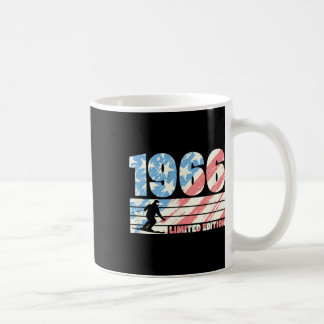 1966 Birth Year Limited Edition 80s Style Skiing B Coffee Mug