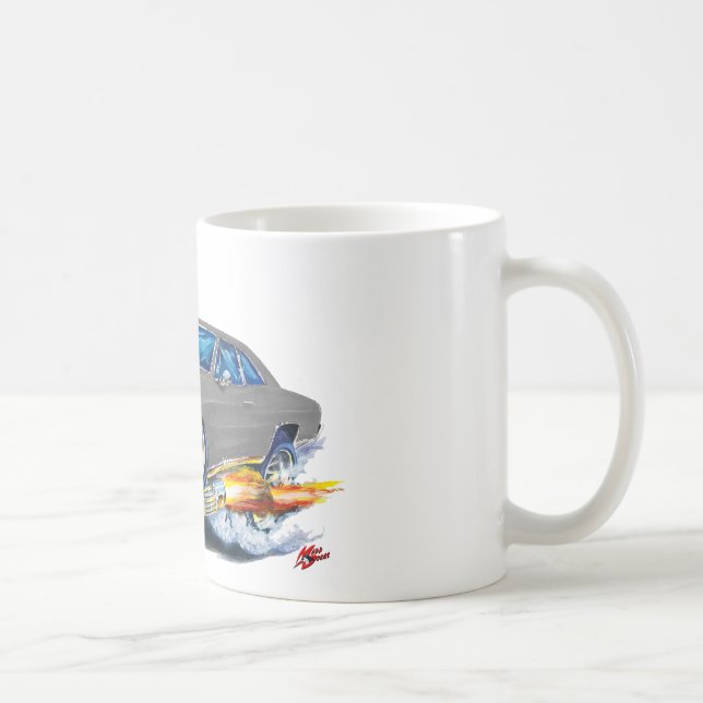 1966 Chevelle Grey Car Coffee Mug (Right)