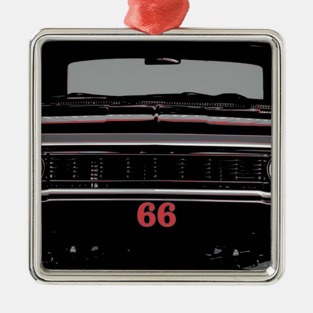 1966 Chevelle Metal Tree Decoration (Front)