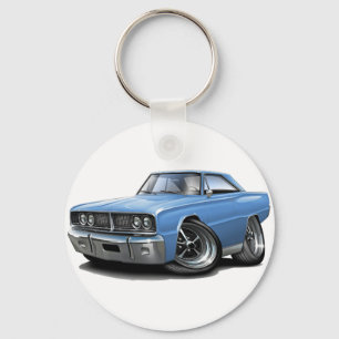 1966 Coronet Lt Blue Car Key Ring
