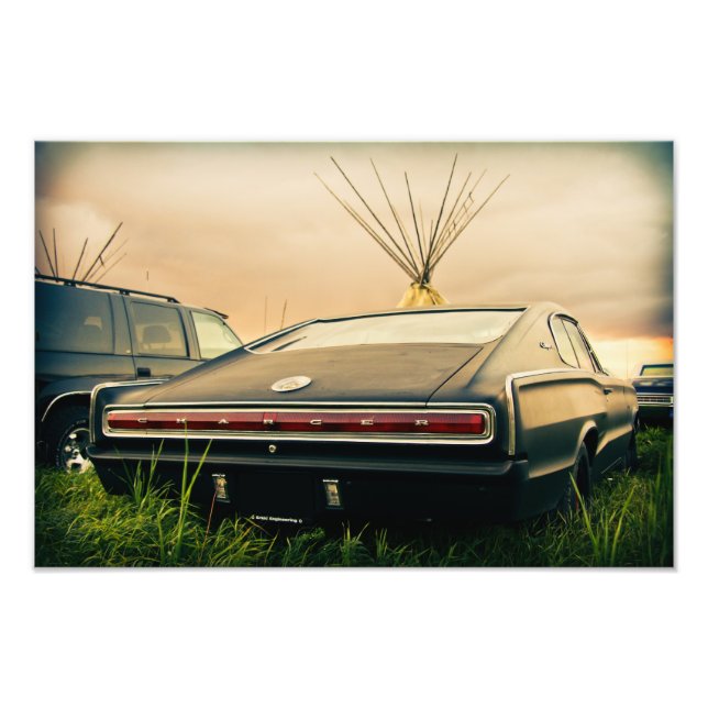 1966 Dodge Charger Photo Print (Front)
