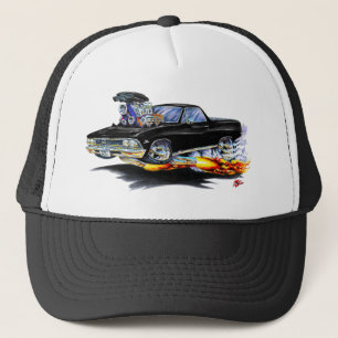 1966 El Camino Black Truck Trucker Hat