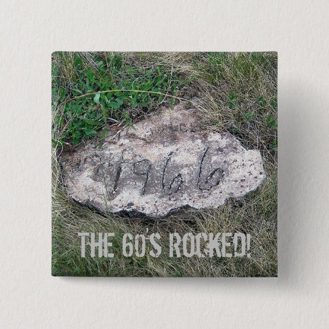 1966 Rock Button (Front)