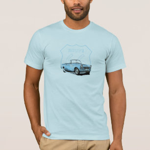 1966 Triumph Herald Convertible Route 66 T-Shirt