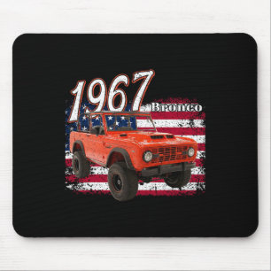 1967 67 Bronco Suv Car Mouse Pad