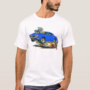 1967-68 Firebird Blue Car T-Shirt