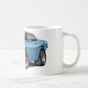 1967-69 Barracuda Lt Blue Coupe Coffee Mug