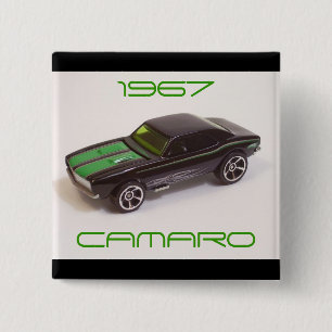 1967 Camaro 15 Cm Square Badge