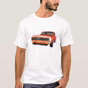 1967 Camaro SS: Orange Finish: 3D Model: T-Shirt