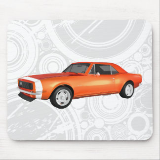 1967 Camaro SS: Orange Finish: Mousepad