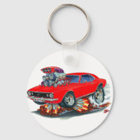 1967 Camaro SS Red Car