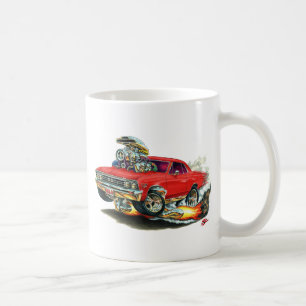 1967 Chevelle Red Car Coffee Mug