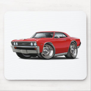 1967 Chevelle Red Car Mouse Pad