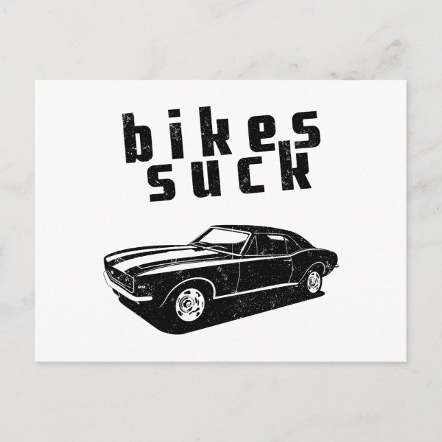 1967 Chevrolet Camaro SS 396 Postcard (Front)