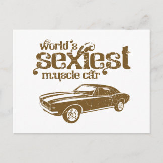 1967 Chevrolet Camaro SS 396 Postcard