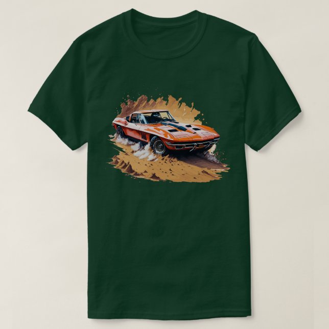 1967 Chevrolet Corvette 1 T-Shirt (Design Front)