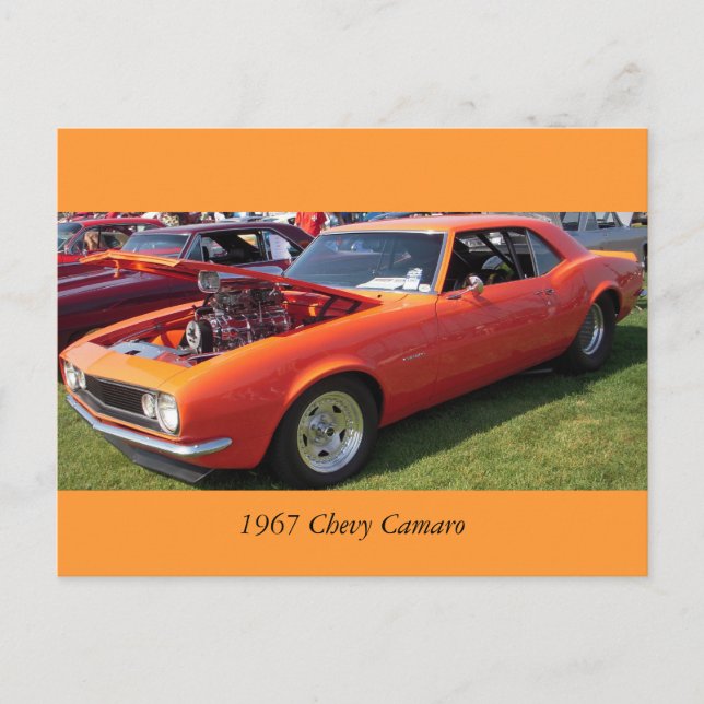 1967 Chevy Camaro Postcard (Front)