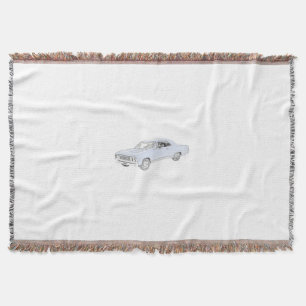 1967 Chevy Chevelle Throw Blanket