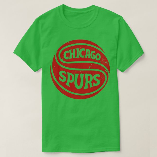 1967 Chicago Spurs Vintage Soccer T-Shirt (Design Front)