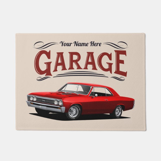1967 Classic Muscle Car Doormat (Front)