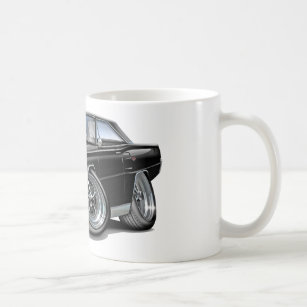 1967 Coronet RT Black Car Coffee Mug